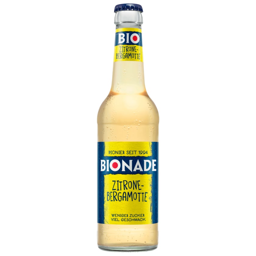 Bionade Bio Zitrone Bergamotte 0,33l